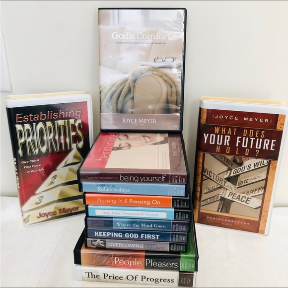 $15 SALE! 15pc Joyce Meyer Learning CD DVD Booklets Lot Set - Picture 2 of 4